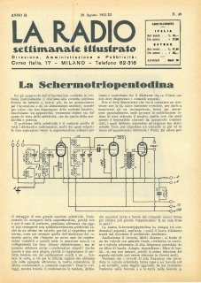 Rivista La Radio